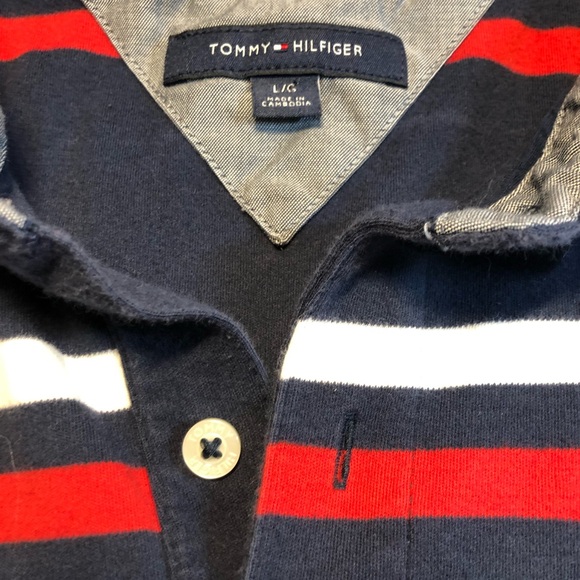 Tommy Hilfiger Polo Men’s Large Soft - Picture 10 of 12